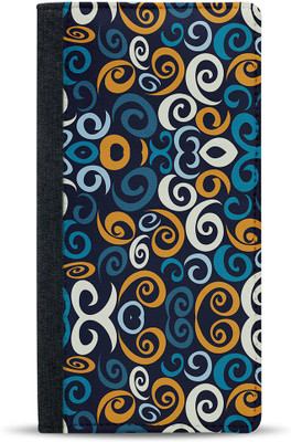 

MADANYU Women Blue Fabric Wallet(2 Card Slots)