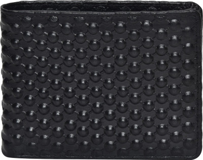 

Peseta Men Black Genuine Leather Wallet(3 Card Slots)