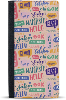 

MADANYU Women Pink Fabric Wallet(2 Card Slots)