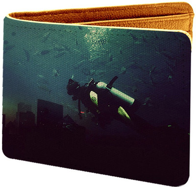 

MI-STYLE Men Multicolor Canvas Wallet(5 Card Slots)