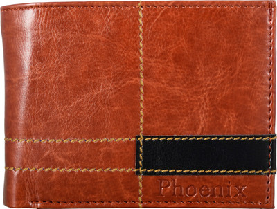 

Phoenix Men Brown Artificial Leather Wallet(6 Card Slots)