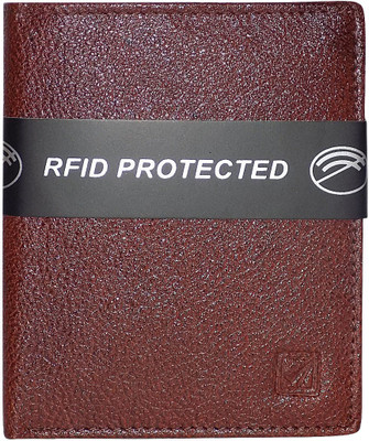 

Kan Men Maroon Genuine Leather Wallet(7 Card Slots)