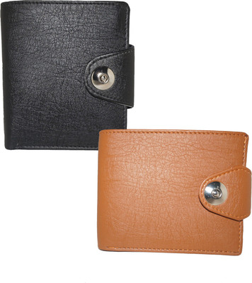 

Element Cart Men Brown, Black Artificial Leather Wallet(9 Card Slots), Black;brown