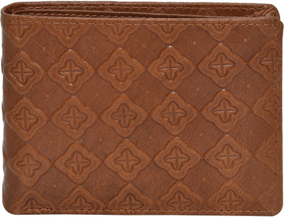 

Peseta Men Tan Genuine Leather Wallet(3 Card Slots)