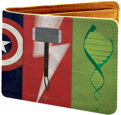 

MI-STYLE Men Multicolor Canvas Wallet(5 Card Slots)