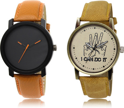 

The Shopoholic Fashionable Funky Look Black And Brown Dial Analog Watch For Boys Watches For Boys Stylish Watch - For Men