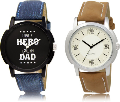 

The Shopoholic Best Combo Pack Black And White Dial Analog Watch For Boys Formal Watches For Men Watch - For Men