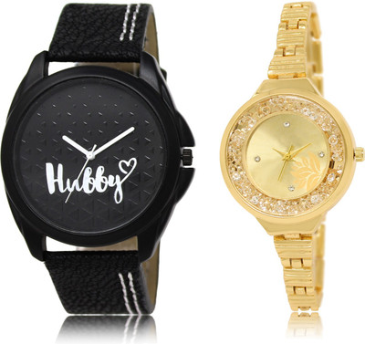 

The Shopoholic Latest Collection Fancy And Attractive Black And Gold Dial Analog Watch For Boys And Girls Watch Girls Fashion Watch - For Men & Women