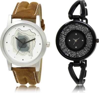 

The Shopoholic New Stylist Latest White And Black Dial Analog Watch For Boys And Girls Watchs Boys Watch - For Men & Women