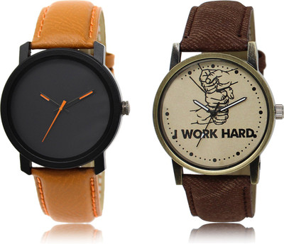 

The Shopoholic Latest Fashionable Black And Brown Dial Analog Watch For Boys Formal For Boys Watch - For Men