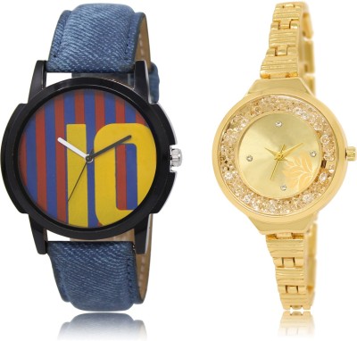 

The Shopoholic Fashionable Fancy CollectionÃÂ Blue And Maroon And Gold Dial Analog Watch For Boys And Girls Formal For Boys Watch - For Men & Women