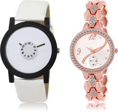 

The Shopoholic Best Combo Pack White And Silver Dial Analog Watch For Boys And Girls Mens Watches For Men Watch - For Men & Women