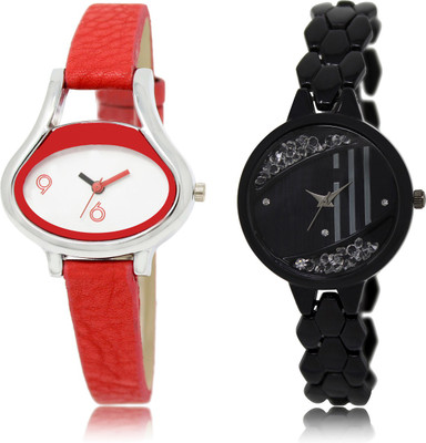 

The Shopoholic Latest Fashionable White And Black Dial Analog Watch For Girls Watch For Womens Stylish Watch - For Women