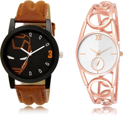 

The Shopoholic Stylist Designer Combo Pack 2 Black And Silver Dial Analog Watch For Boys And Girls Watches For Men Casuals Watch - For Men & Women