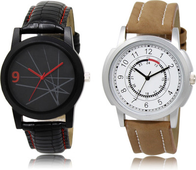 

The Shopoholic Stylist Designer Combo Pack 2 Black And White Dial Analog Watch For Boys Watch Boy Watch - For Men
