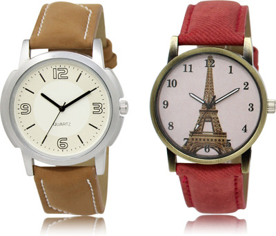 

The Shopoholic Latest Collection Fancy And Attractive White And Pink Dial Analog Watch For Boys And Girls Watch For Boy Watch - For Men & Women