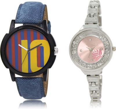 

The Shopoholic Stylist Designer Combo Pack 2 Blue And Maroon And Pink Dial Analog Watch For Boys And Girls Watch Girls Fashion Watch - For Men & Women