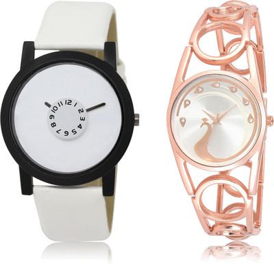 

The Shopoholic Latest Fashionable White And Silver Dial Analog Watch For Boys And Girls Boys Watches Watch - For Men & Women