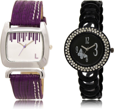 

The Shopoholic Fashionable Funky Look Silver And Black Dial Analog Watch For Girls For Watch Womens Watch - For Women