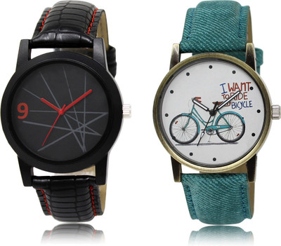 

The Shopoholic New Collection Black And White Dial Analog Watch For Boys And Girls Watch Belts For Men Watch - For Men & Women