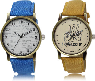 

The Shopoholic New Stylist Latest White And Brown Dial Analog Watch For Boys Watch For Women Watch - For Men