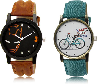 

The Shopoholic Best Combo Pack Black And White Dial Analog Watch For Boys And Girls Watch - For Men & Women