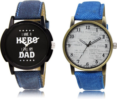 

The Shopoholic Stylist Designer Combo Pack 2 Black And White Dial Analog Watch For Boys Watch For Boy Stylish Watch - For Men