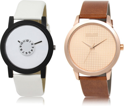 

The Shopoholic Treny and Precious White And Rose Gold Dial Analog Watch For Boys Watchs For Men Stylish Watch - For Men
