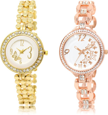 

The Shopoholic Latest Fashionable White Dial Analog Watch For Girls Formal Watch For Women Watch - For Women