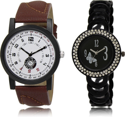 

The Shopoholic Fashionable Funky Look White And Black Dial Analog Watch For Boys And Girls Watches In Girls Watch - For Men & Women