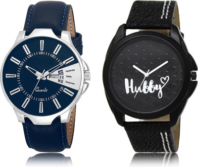 

The Shopoholic New Stylist Latest Blue And Black Dial Analog Watch For Boys For Womens Watches Watch - For Men
