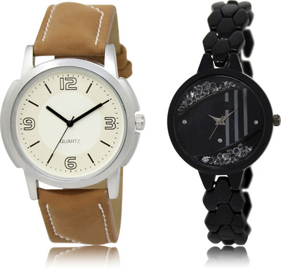 

The Shopoholic Latest Collection Fancy And Attractive White And Black Dial Analog Watch For Boys And Girls Stylish Watch For Men Watch - For Men & Women