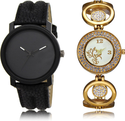 

The Shopoholic New Stylist Latest Black And White Dial Analog Watch For Boys And Girls Mens Casual Watches Watch - For Men & Women