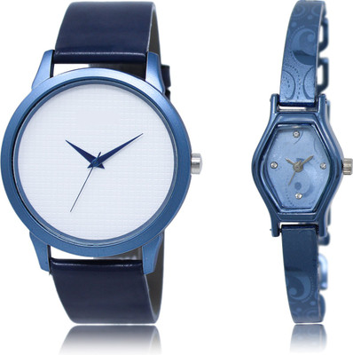 

The Shopoholic Fashionable Funky Look White And Blue Dial Analog Watch For Boys And Girls Mens Belts Watches Watch - For Men & Women