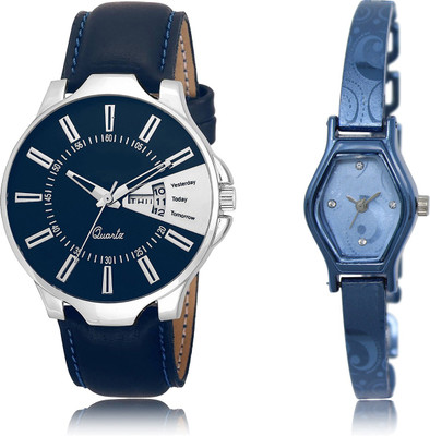 

The Shopoholic Stylist Designer Combo Pack 2 Blue Dial Analog Watch For Boys And Girls Analog Watch Watch - For Men & Women