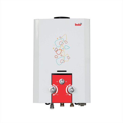 

Indo 7 L Gas Water Geyser(Red, White, Hot Blow Gas Geyser)