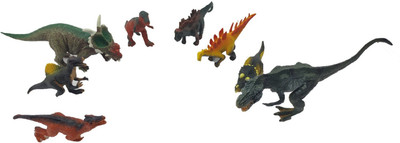 

Nightstar Pre Historic Dinosaurs Animals Figures Set for Kids (8Pcs) (Minimum Age 3 Yrs)(Multicolor)