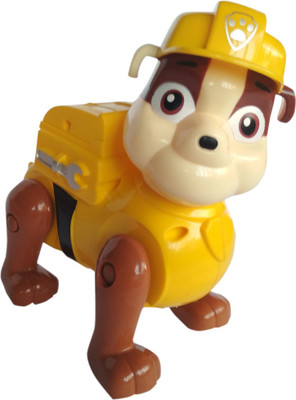 

HALO NATION Paw Patrol All Stars - Pups Action Pack Figure - Pup Rubble…(Yellow)