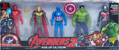 

Popo Avenger Action Figure(Multicolor)