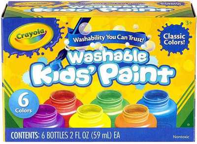 

Crayola Washable Kid's Paint (6 count)