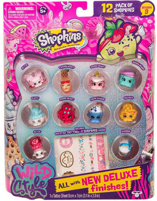 

Moose Toys Shopkins Season 9 Wild Style - 12pk