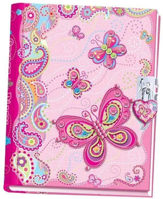 

Getting Fit Pecoware Butterfly Diary with Lock