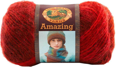 

Notions - In Network Lion Brand Yarn 825-215 Amazing Yarn, Roses