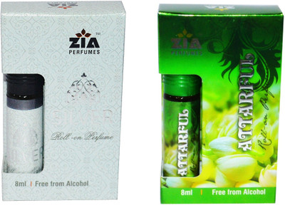 

Zia Silver and ATTARFUL Special Malaysian Edition Floral Attar(Shamana)
