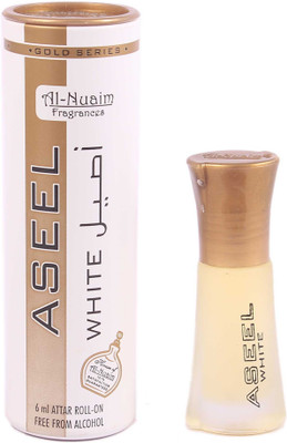 

Al Nuaim Aseel White Long Lasting Floral Floral Attar(Floral)