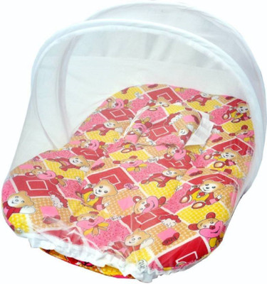 

Kidoyzz Mosquito Protector Comfy Baby Sleeping Mosquito Net Bed KDMBBNL2041 Portable Crib(Fabric, Multicolor)