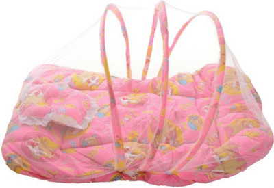 

Kidoyzz Mosquito Protector Comfy Baby Sleeping Mosquito Net Bed KDMBBNL2066 Portable Crib(Fabric, Multicolor)