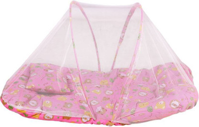 

Kidoyzz Mosquito Protector Comfy Baby Sleeping Mosquito Net Bed KDMBBNL2036 Portable Crib(Fabric, Multicolor)