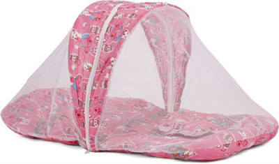 

Kidoyzz Mosquito Protector Comfy Baby Sleeping Mosquito Net Bed KDMBBNL2062 Portable Crib(Fabric, Multicolor)