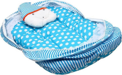 

Kidoyzz Mosquito Protector Comfy Baby Sleeping Mosquito Net Bed KDMBBNL2043 Portable Crib(Fabric, Multicolor)